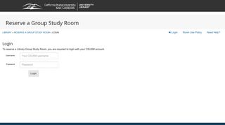 Reserve a Group Study Room | CSUSM University Library