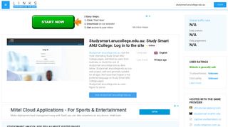 Visit Studysmart.anucollege.edu.au - Study Smart ANU College: Log ...