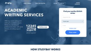 Studybay.com: Academic writing platform
