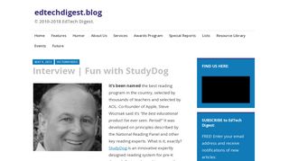Interview | Fun with StudyDog – edtechdigest.blog