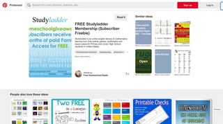 FREE Studyladder Membership (Subscriber Freebie) | Homeschool for ...