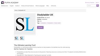 Studyladder UK - Puffin Academy