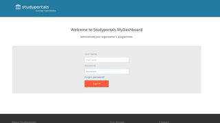 University administration - Studyportals