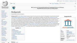 Studyportals - Wikipedia