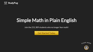 StudyPug: #1 Help and Practice for Math, Calculus and Stats – StudyPug