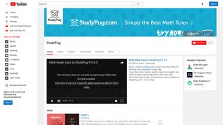 StudyPug - YouTube
