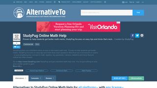 StudyPug Online Math Help Alternatives and Similar Websites and ...