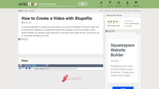 How to Create a Video with Stupeflix: 5 Steps (with Pictures)