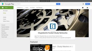 Android Apps by Stupidsid & Yocket Study Networks on Google Play