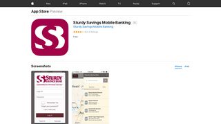 Sturdy Savings Mobile Banking on the App Store - iTunes - Apple