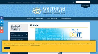 IT Help | Southern University and A&M College
