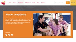 School chaplaincy – Scripture Union Queensland