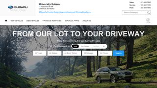 University Subaru | Subaru Dealer in Columbia, MO