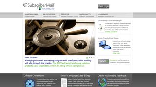 SubscriberMail Email Marketing by Harland Clarke