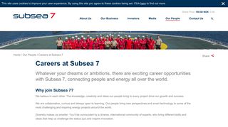 Careers at Subsea 7
