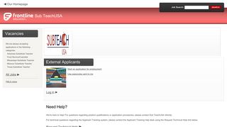 Sub TeachUSA - Frontline Recruitment - applitrack.com