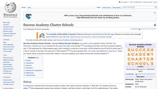 Success Academy Charter Schools - Wikipedia