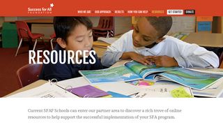 Resources - Success for All Foundation