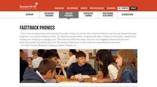 FastTrack Phonics - Success for All Foundation
