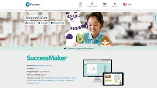 SuccessMaker Math and Literacy Program | Pearson K-8 Digital Math ...