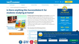 SuccessMaker® Math & Reading – What Alternatives for Home Use ...