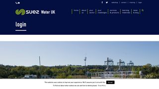 login - SUEZ Water - SUEZ Water UK
