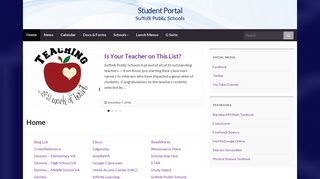 Student Portal – Suffolk Public Schools