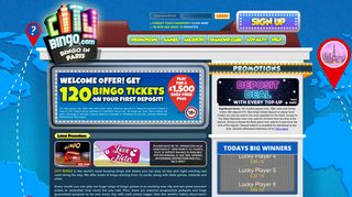 City Bingo | Online Bingo Games | UK Bingo