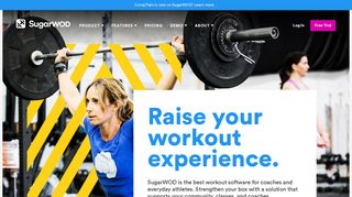 SugarWOD: The Number 1 Workout Experience For Your Box.