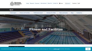 Gyms and Sport Facilities · MMU Sport · Manchester Metropolitan ...