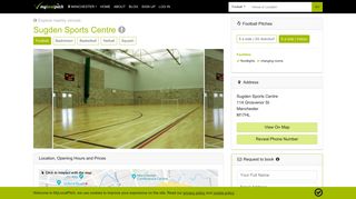 Sugden Sports Centre, Manchester | Football Pitches | MyLocalPitch