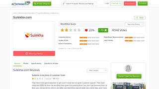 SULEKHA.COM - Reviews | online | Ratings | Free - MouthShut.com