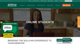 Online Students – Sullivan University