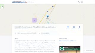 SSVEC Sulphur Springs Valley Electric Cooperative, Inc. in Willcox ...