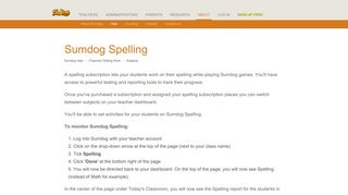Sumdog Spelling – Sumdog Help
