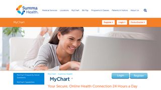 MyChart - Login Page - Summa Health