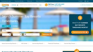 Summer Bay Resorts Timeshare - SellMyTimeshareNOW