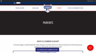 Parents | Summer Slugger