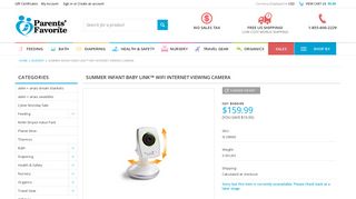 Summer Infant Baby Link™ WiFi Internet Viewing Camera - Parents ...