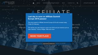 Welcome - Affiliate Summit - Affiliate Summit is the premiere affiliate ...