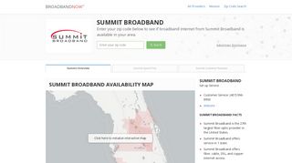 Summit Broadband | Broadband Provider | BroadbandNow.com