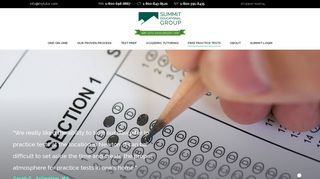 Free ACT and SAT Practice Tests | Summit Educational Group