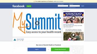 Summit Health - MySummit - Patient Portal | Facebook