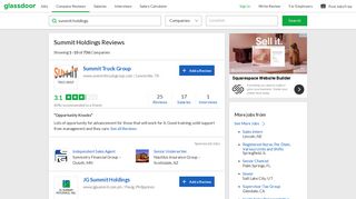 Summit Holdings Reviews | Glassdoor