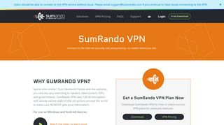 SumRando VPN - Under the Radar and Totally Secure