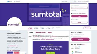 SumTotal Systems (@SumTotalSystems) | Twitter