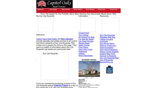 Capitol Oaks Real Estate - Sun City Roseville Community Portal