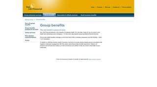 Sun Life Financial - Group Benefits