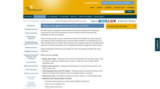 Sun Life Financial - Absence Management Services (FMLA and ADA)
