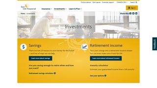 Investments | Sun Life Financial